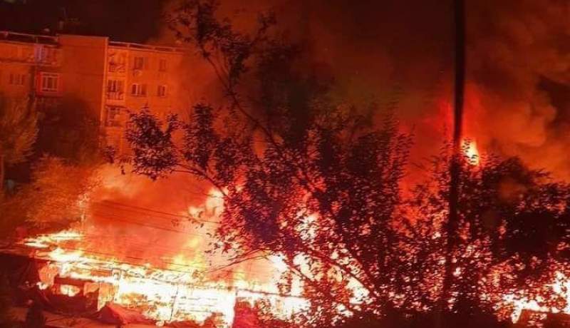 آتش سوزی در کابل، خسارات هنگفت بجاگذاشت