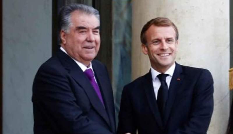 روسای جمهور تاجیکستان و فرانسه در مورد افغانستان گفتگو کردند