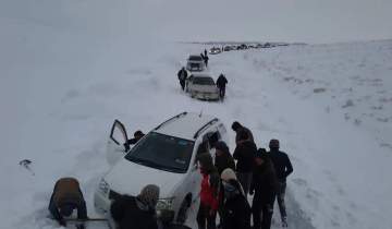 شاهراه غور-کابل به دلیل برف‌باری شدید مسدود شد