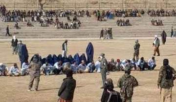 محکمه صحرایی 23 تن در سرپل توسط طالبان